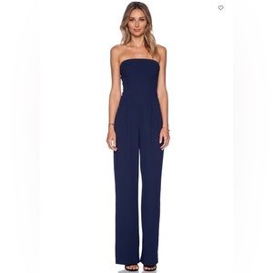 Sam Edelman Strapless Wide-leg Jumpsuit